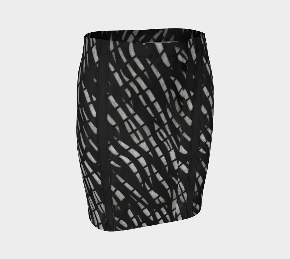 RACING FITTED SKIRT