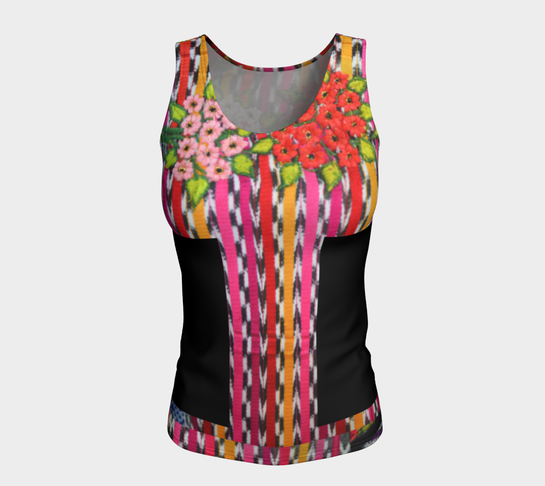 mayan fitted tank top