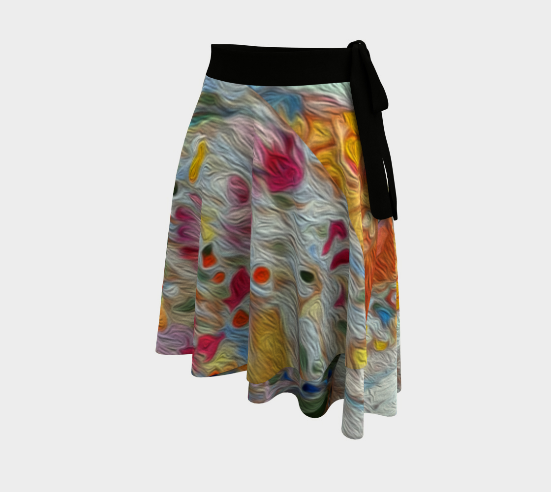 UNICORS ON WRAP SKIRT