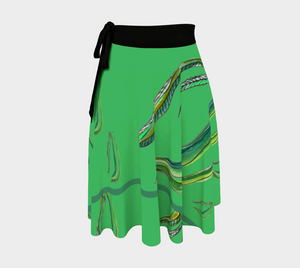 chapina wrap skirt