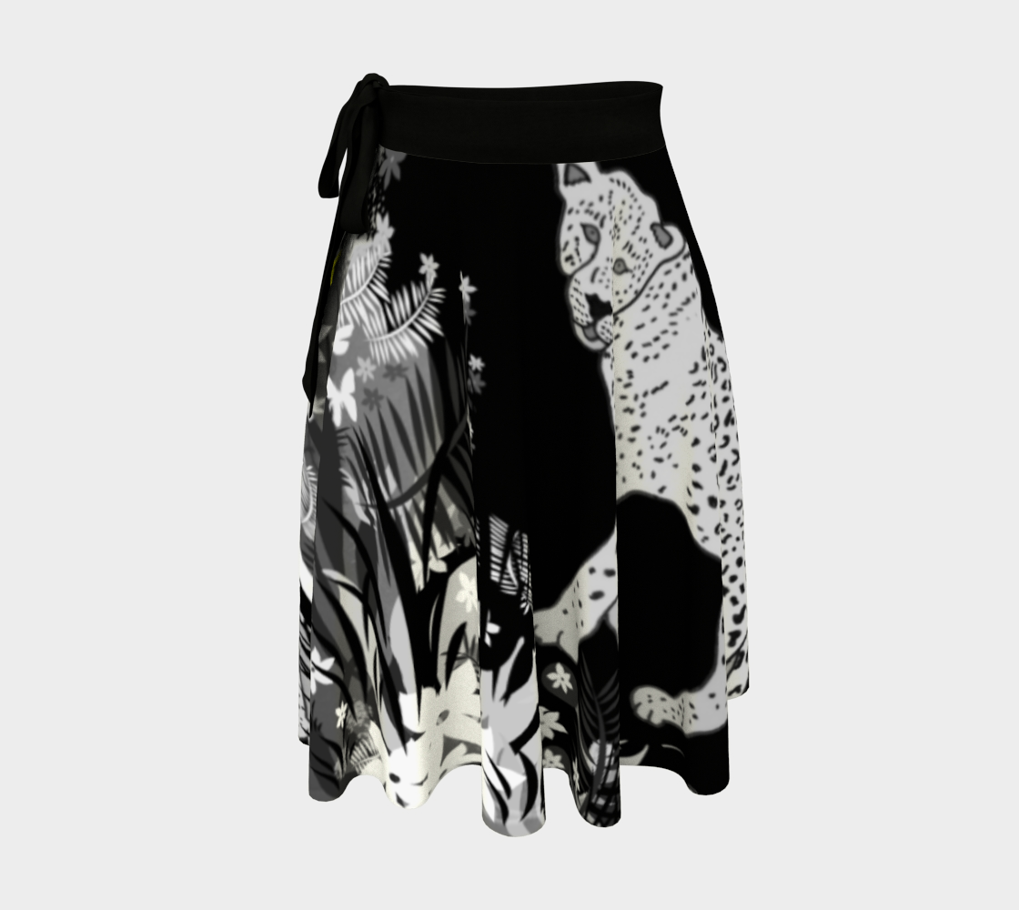 PANTERA DE NOCHE WRAP SKIRT