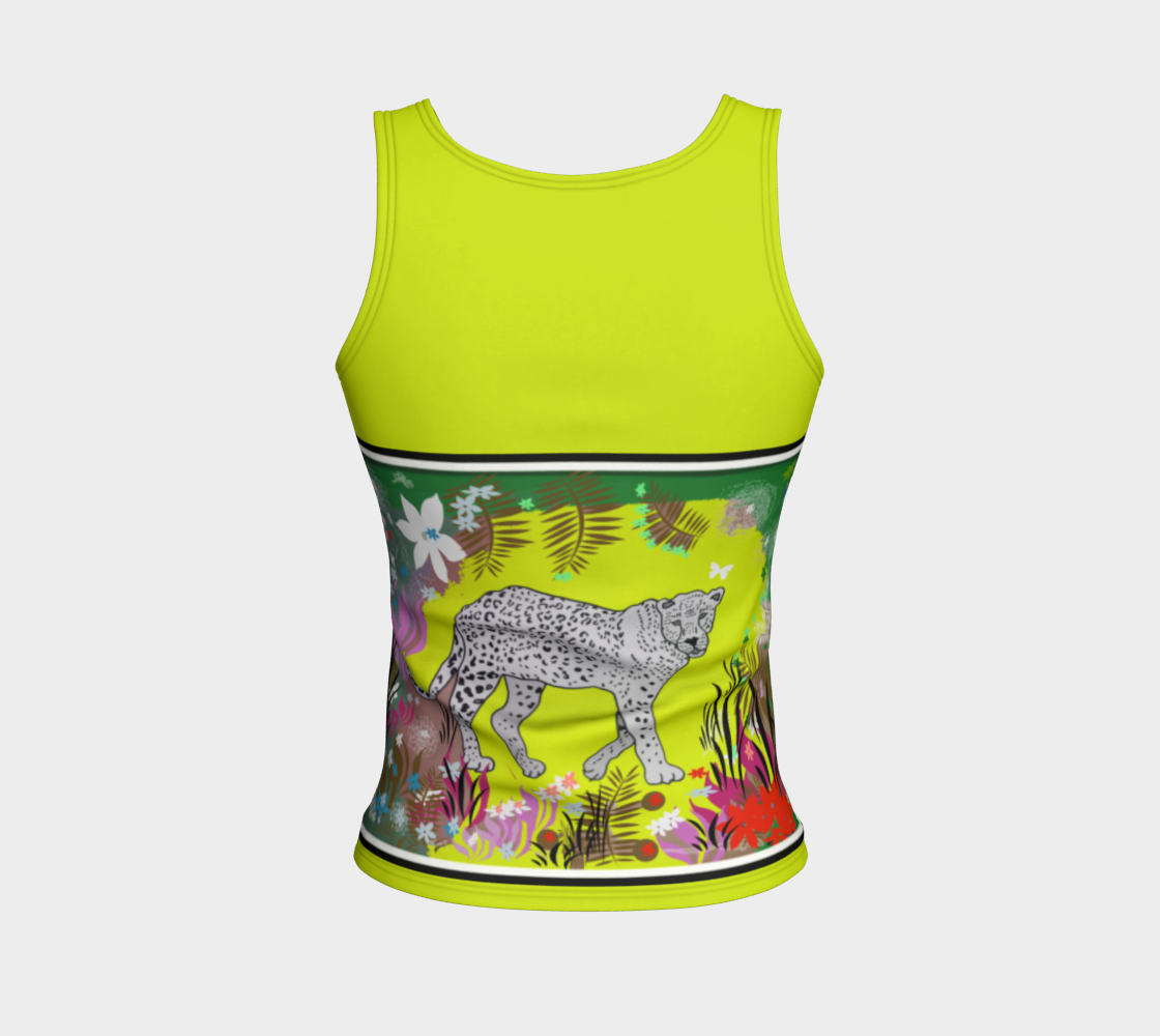 AMARILLO GRRR FITTED TANK TOP