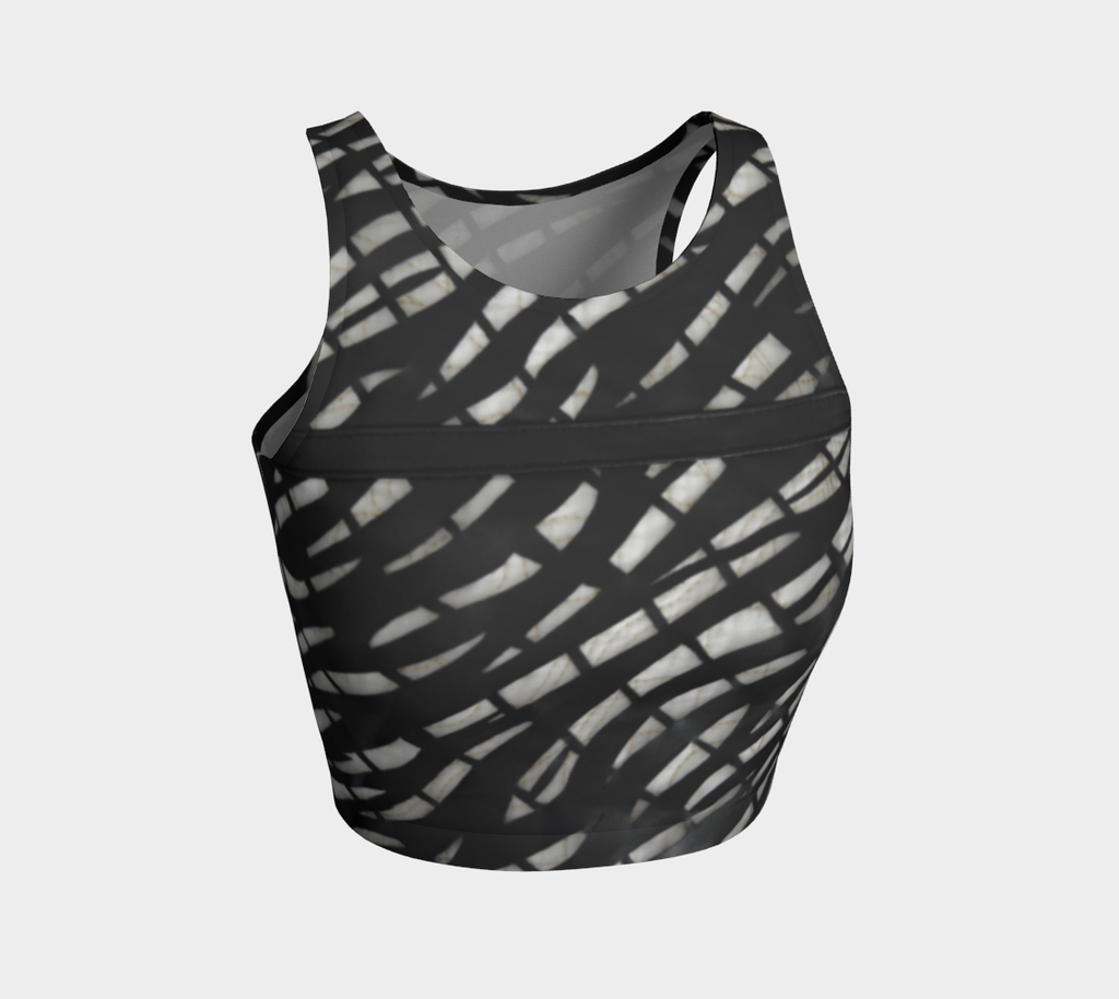 RACING ATHLETIC CROP TOP