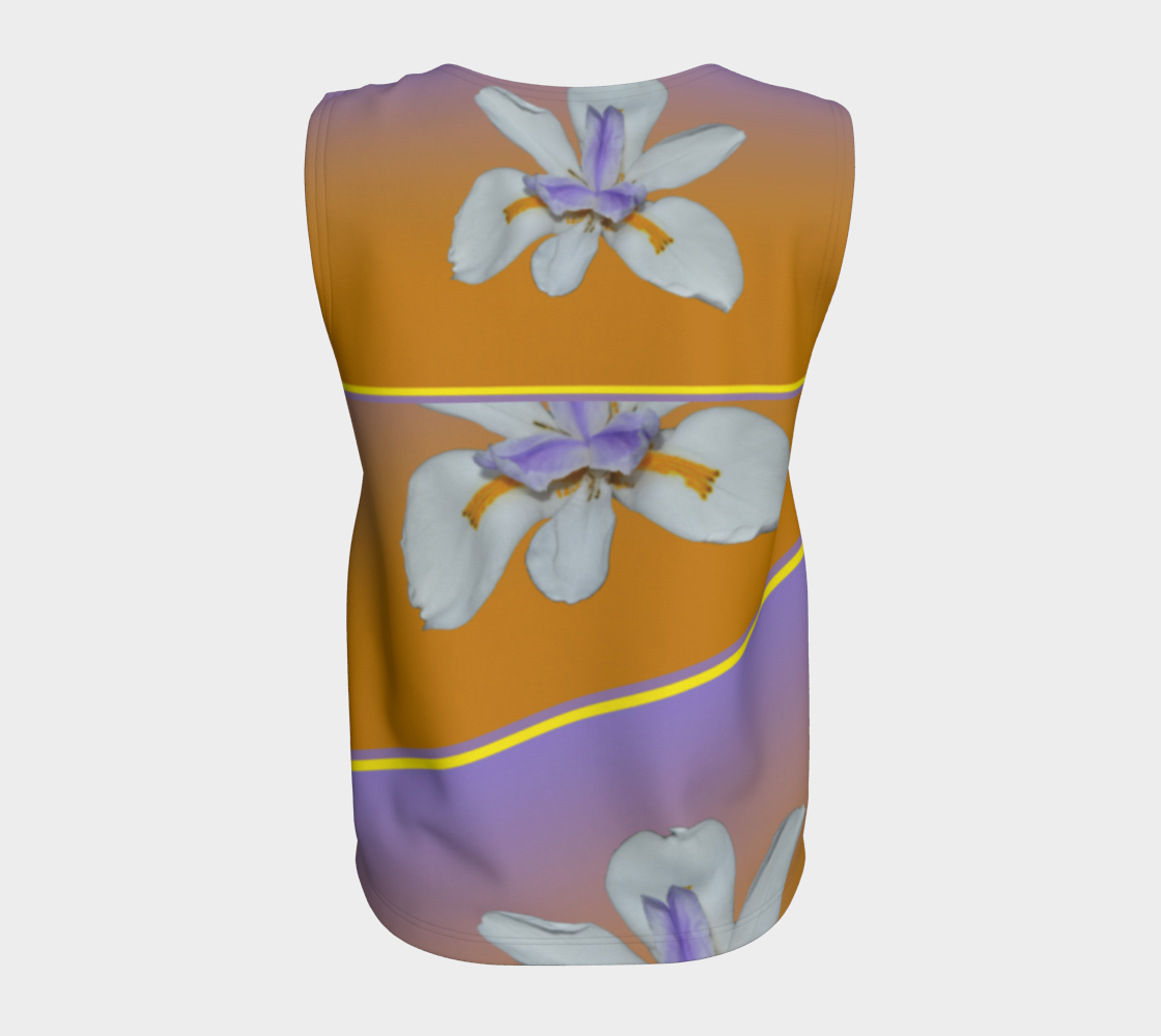 ORQUIDEAS ON LOOSE TANK TOP