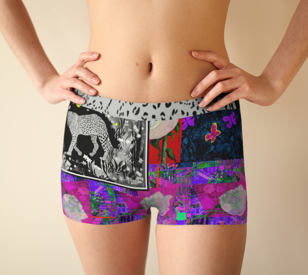 LEOPARDO NOCHE BOYSHORTS