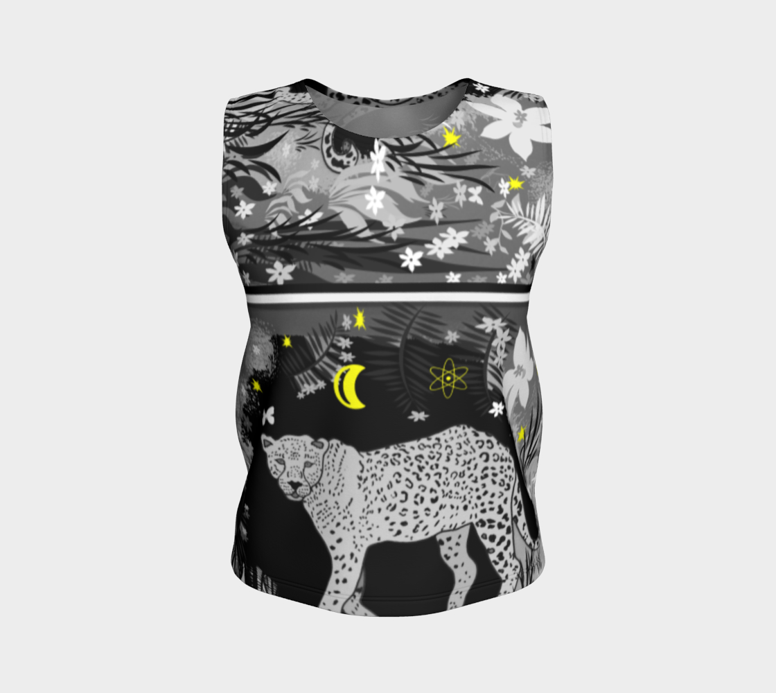 LEOPARDO DE NOCHE LOOSE TANK TOP