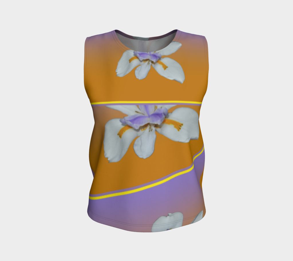 ORQUIDEAS ON LOOSE TANK TOP