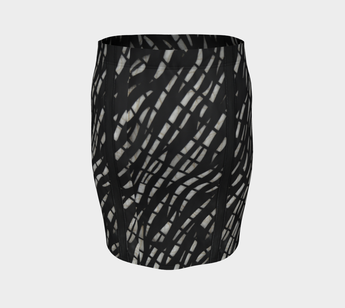 RACING FITTED SKIRT