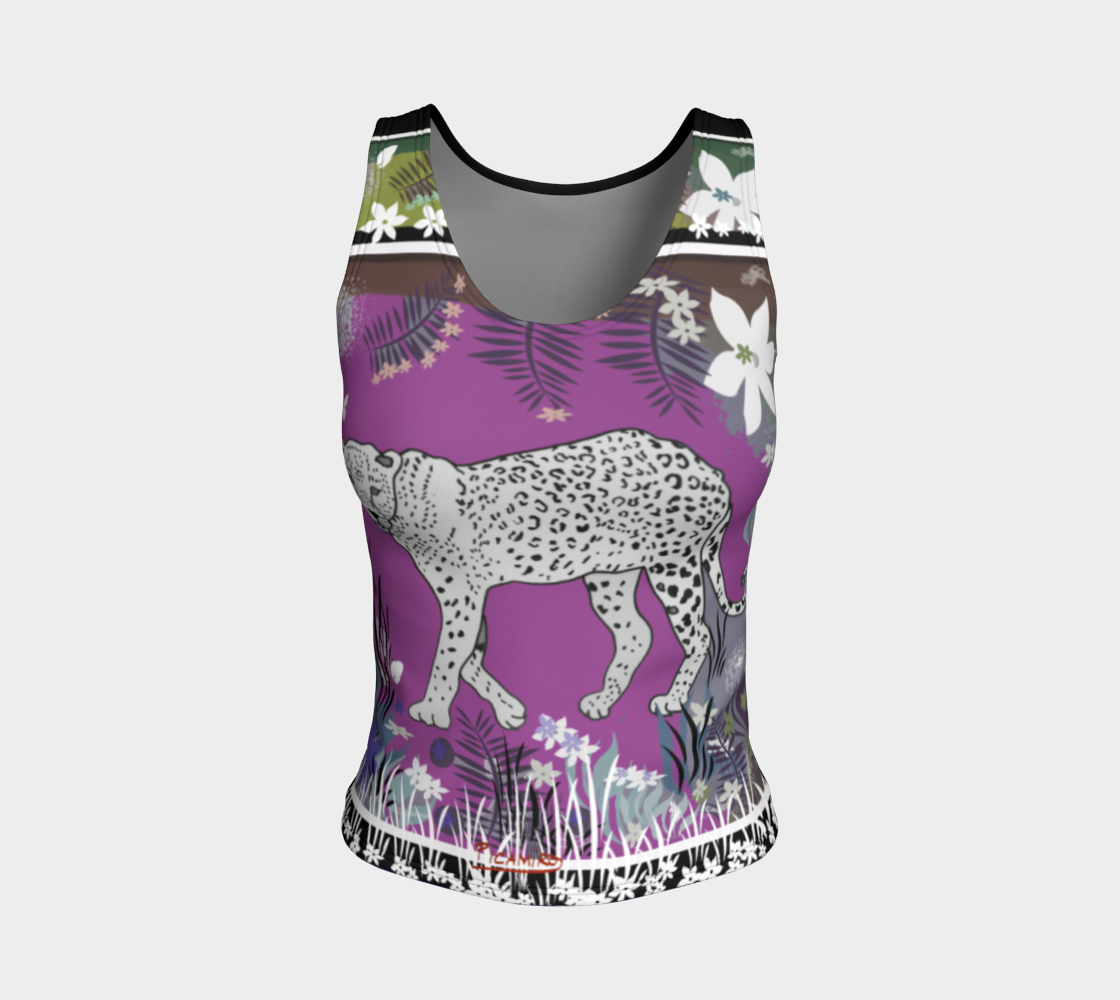 TIGRESA SOFISTICADA FITTED TANK TOP