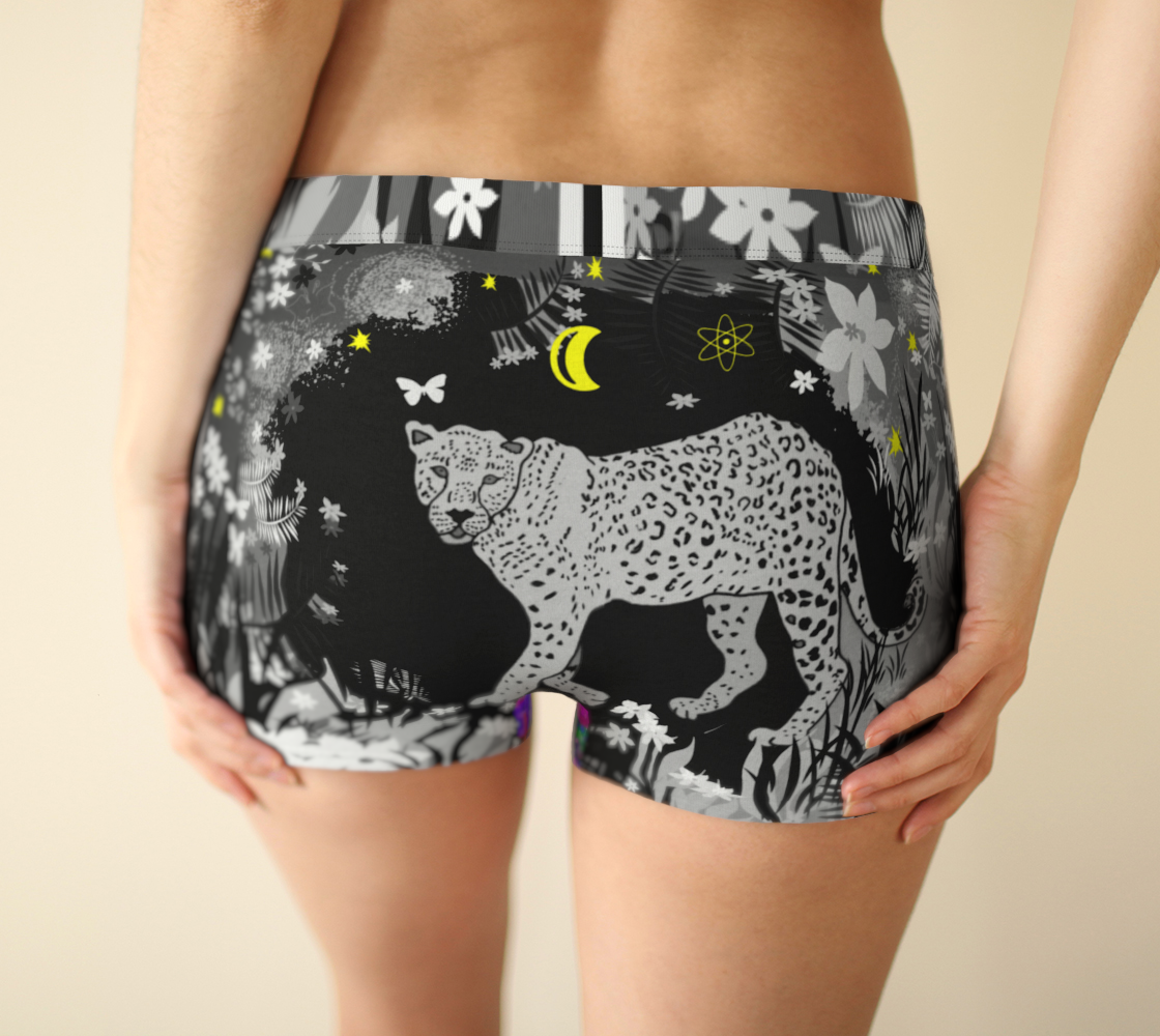 LEOPARDO NOCHE BOYSHORTS