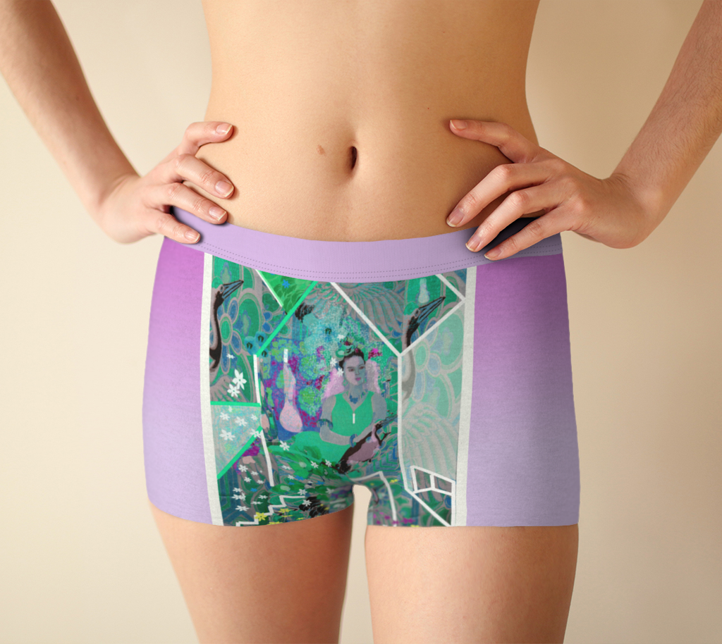 Mysterious garden boyshorts