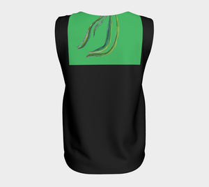 chapina verde loose tank top