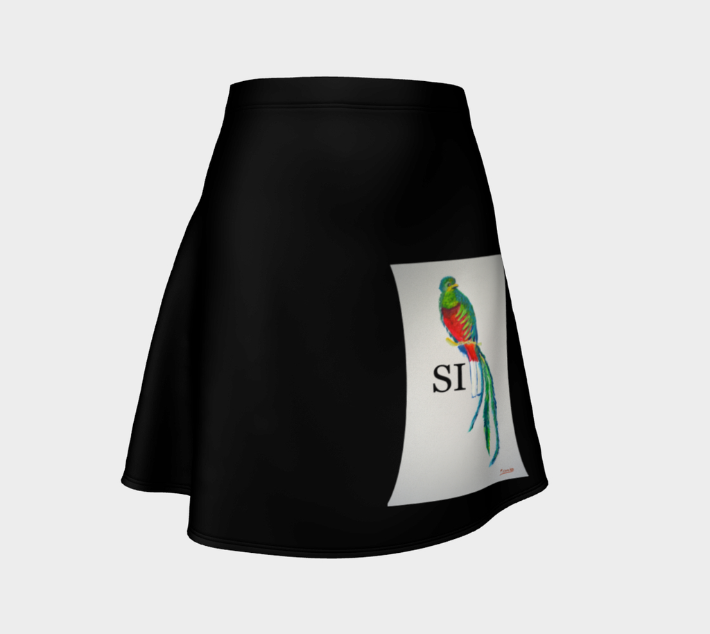 QUETZAL PRIDE FLARE SKIRT