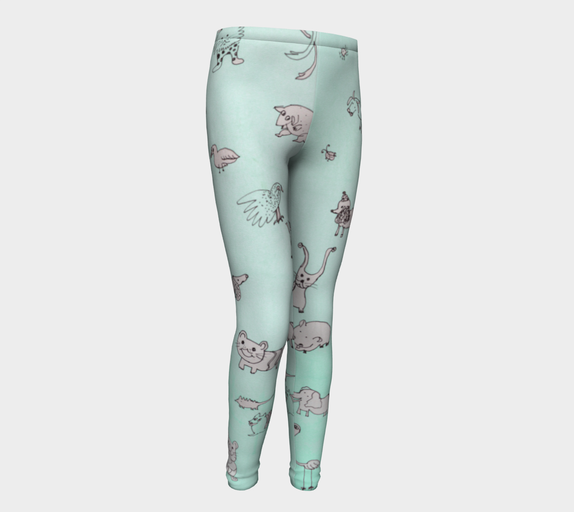 bubble bum youth leggings