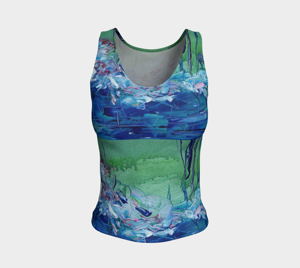 niagar river bed fitted tank top