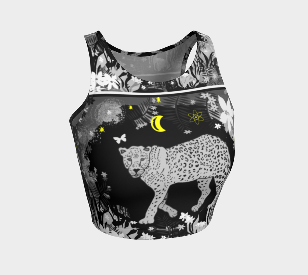 LEOPARDO DE NOCHE CROP TOP