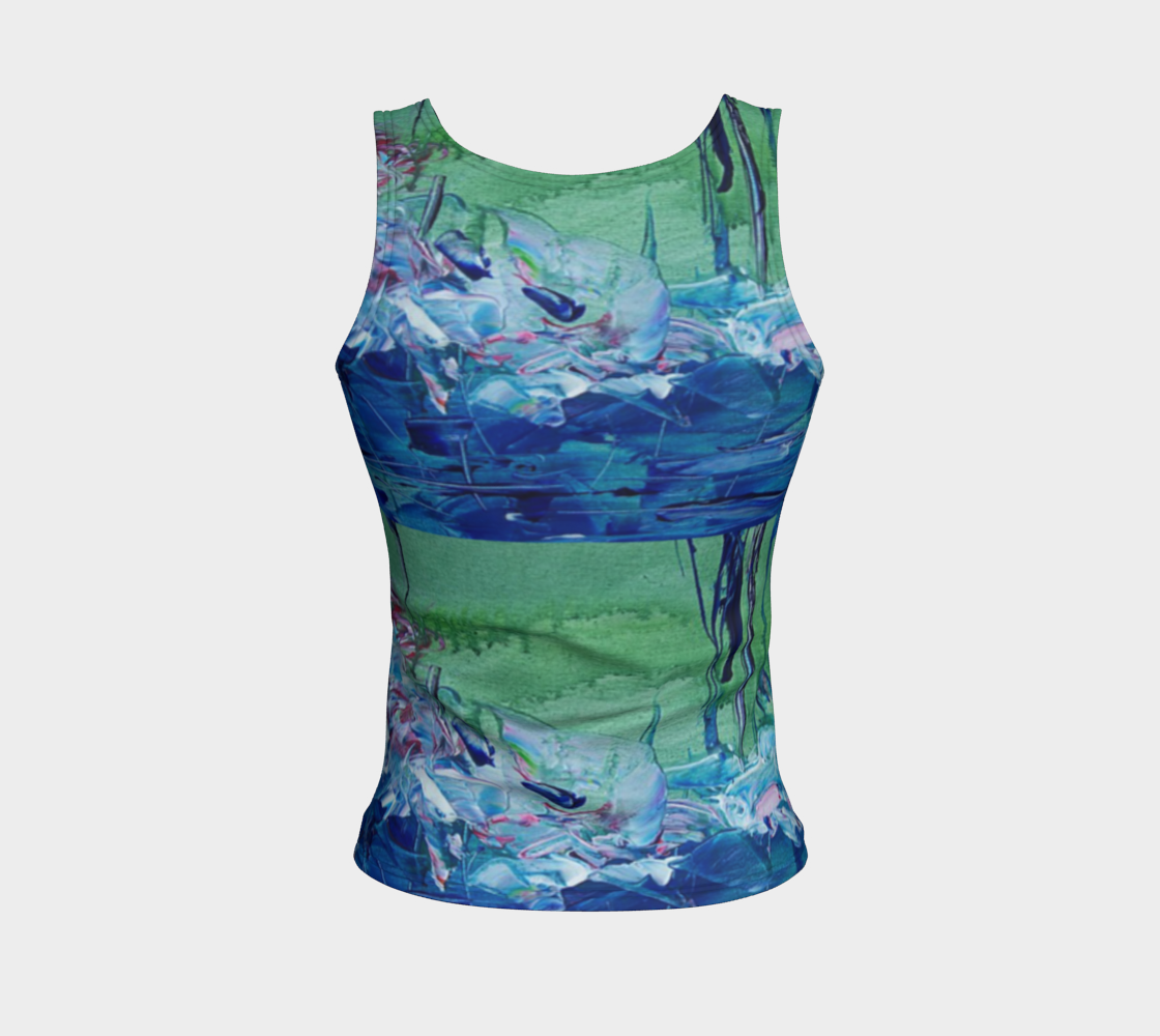 niagar river bed fitted tank top