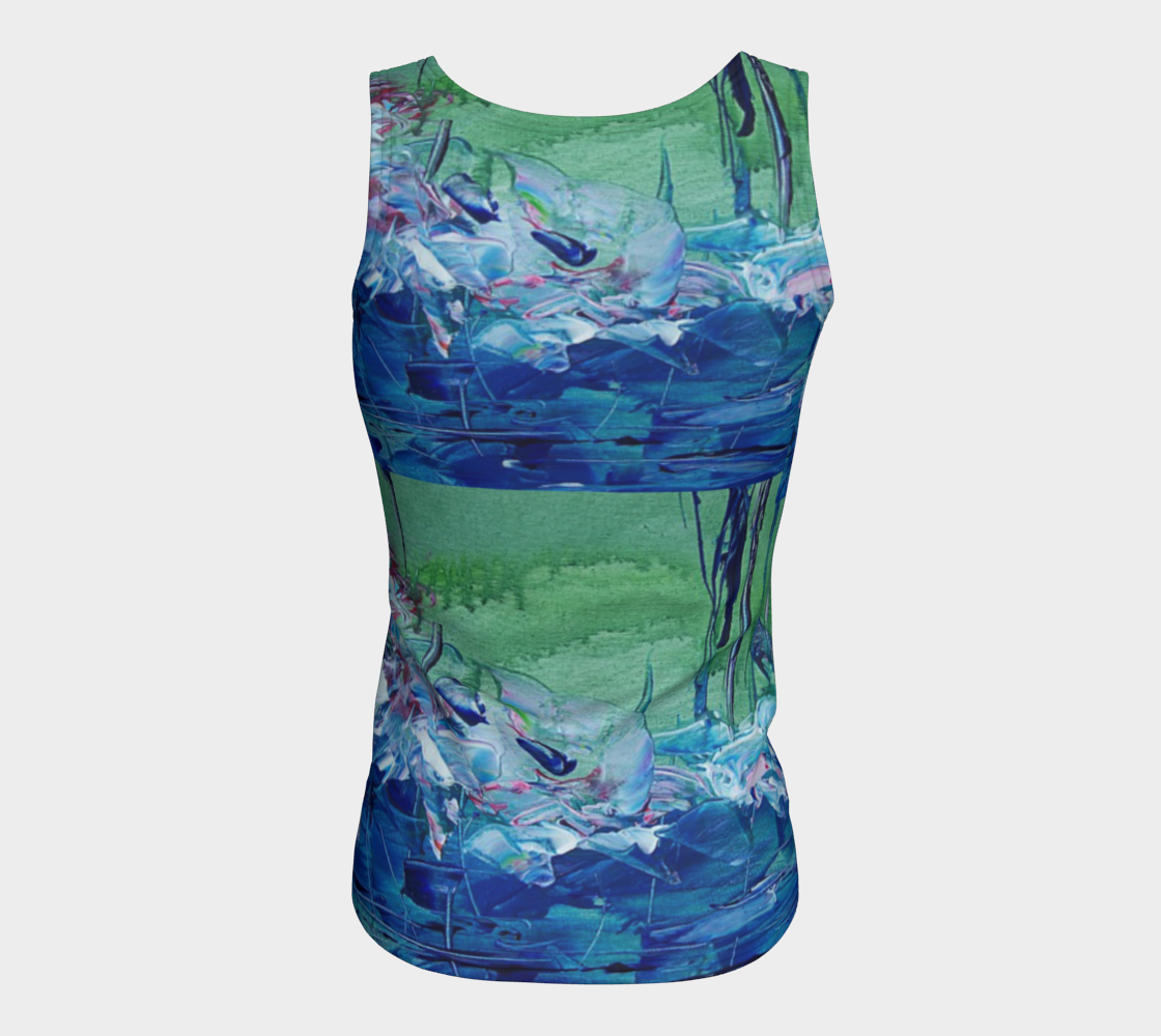 niagar river bed fitted tank top